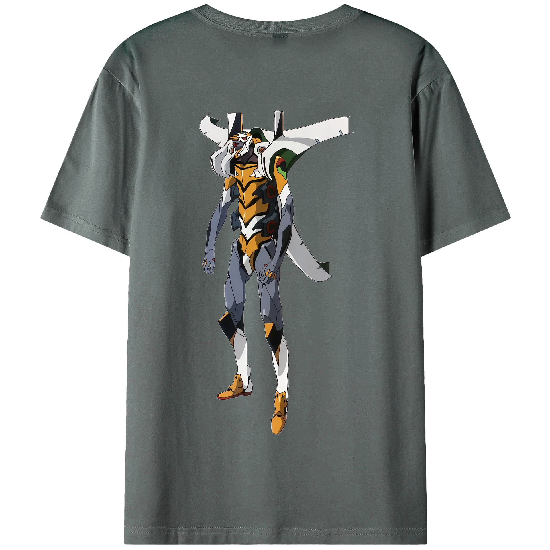 （画像用） EVA 新世紀エヴァンゲリオン 綿100％半袖Tシャツ（背面プリント）